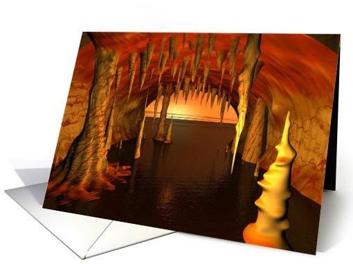 Mysterious Cave card (687547)