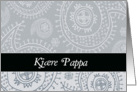 Happy Father’s day in Norwegian, paisley ornaments card