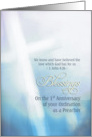 Blessings, 1st Anniversary, Ordination Preacher, cross card