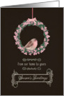 From our Home to Yours, Season’s Tweetings, robin & wreath card