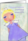 Blond Nurse, Congratulations on Graduating from Nursing School card