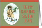 To my Darling Sister Jean card