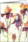 Mauve Iris Isaiah 54:10 card