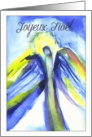 Joyeux Nol, Merry christmas in French, Angel card