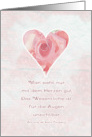 Inspirational, German, Only with the heart can you see rightly card