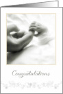 congratulations new baby, gender neutral, card