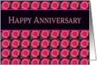 Happy Anniversary, Employee, Flowers card