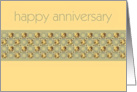 Happy Anniversary, Employee Anniversary, Tan card