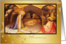 merry christmas, joseph and mary, nativity card
