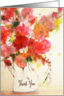 Thank You and Happy Administrative Professional Day, Watercolor Roses card