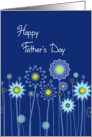 happy father’s day to my Dad, Christian card, floral card