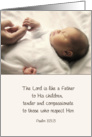 Christian Inspirational card, Psalm 103, God’s Love card