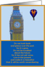 Recovery Encouragement, Do not grieve over the Past, card
