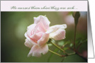 Psalm 41:3 He nurses them when they are sick card