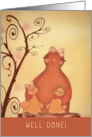 Happy Mother’s Day to a Single Mother, Bird and her Chicks card