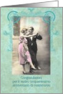 Congratulazioni 50 anniversario di matrimonio, Italian card