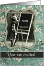 you are invited, custom date, customizable college graduation party, card