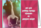 thinking of you, kid at summer camp, letters from home, exercise card