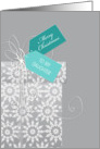 Christmas card for Daughter, gift, snowflakes, elegant card