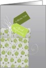 Merry Christmas & Happy New Year in Scots, ornaments card