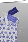 Merry Christmas & Happy New Year in Finnish, ornaments card
