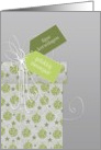 Merry Christmas & Happy New Year in Dutch, ornaments card
