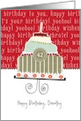 Happy birthday, Dorothy, customizable birthday card, cake, card