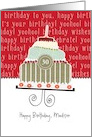 Happy birthday, Madison, customizable birthday card (name & age) card