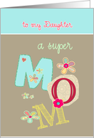 to my daughter,...