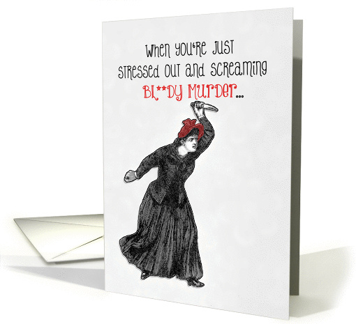 Christian encouragement card, feeling anxious and... (1171258)