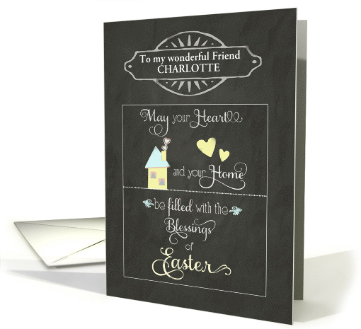 Customize for any relation, Easter Blessings card,... (1180562)