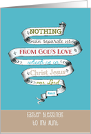 Happy Easter to my Aunt, Christian Easter Card, banner with scripture card