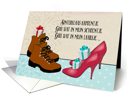 Fijne Sinterklaasavond, Dutch holiday, boots, high heels,... (1311418)