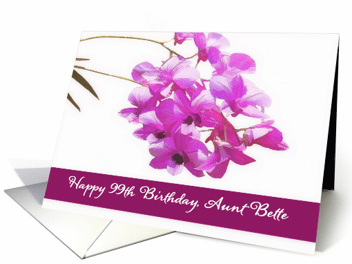 Aunt Bette, 99th Birthday card (1554694)