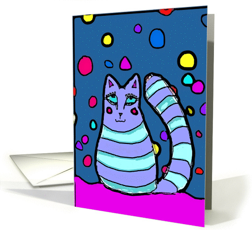 everything so dreary, I miss you card (173502)