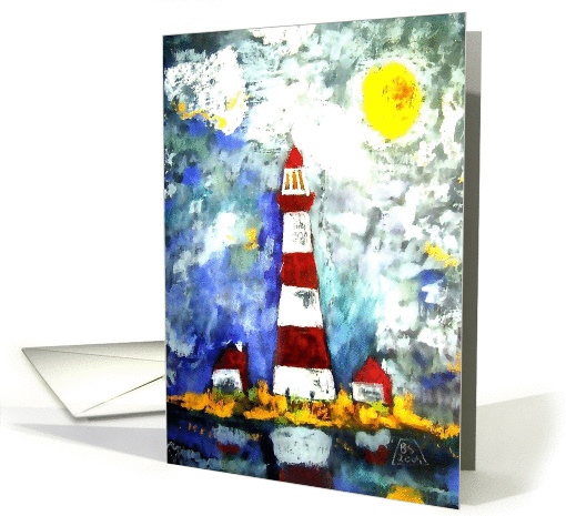 lighthouse card (183668)