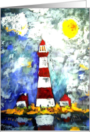 lighthouse card