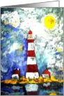 lighthouse card