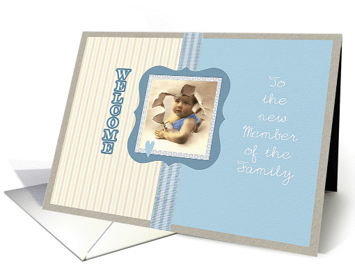 Congratulations, Baby Boy, Welcome to the new Member of... (189314)