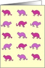 cats,cats,cats,yellow and mauve card
