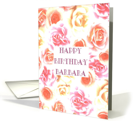 barbara, happy birthday card (213335)