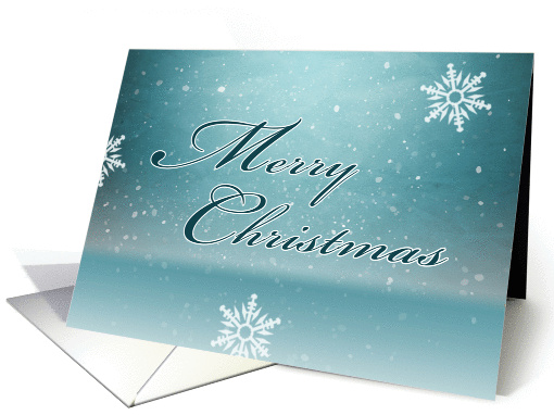 merry christmas, business Christmas card, snowflakes card (236836)