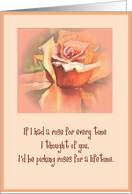 if i had a rose ....
