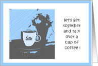 cup of latte card