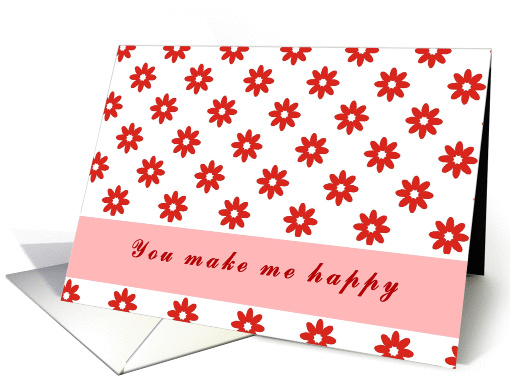 you make me happy card (248269)