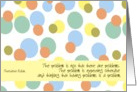 the problem is not that there are problems card