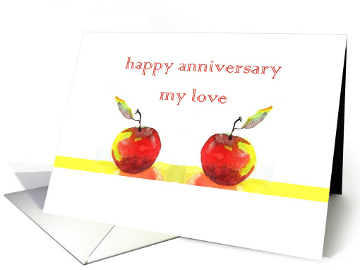 happy anniversary my love card (250415)