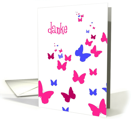 danke butterflies white card (250913)