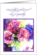 hortensia hartelijk gefeliciteerd met je verjaardag card