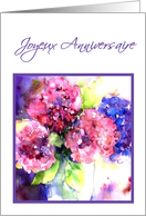 hortensia joyeux anniversaire card